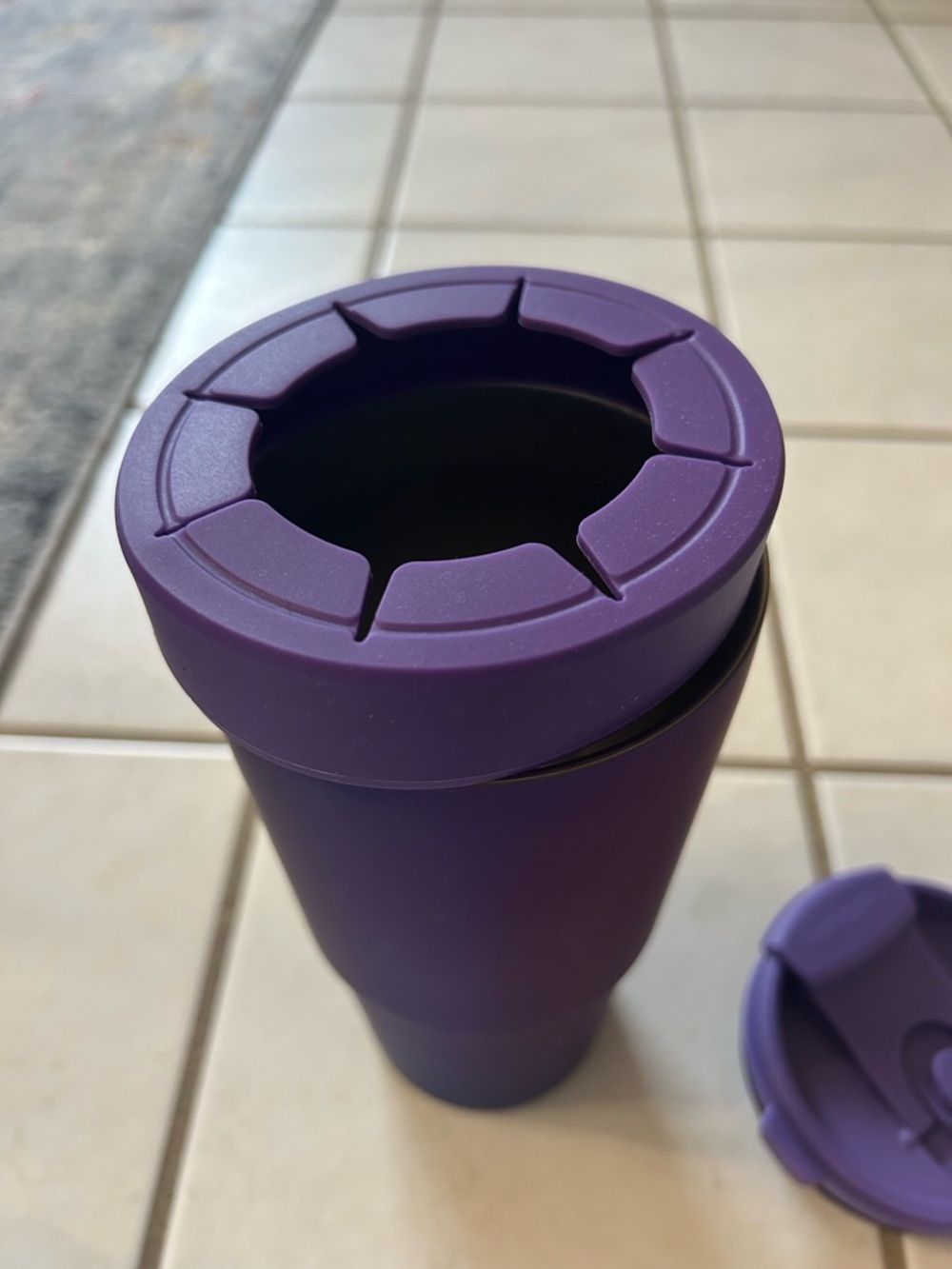 Frost Buddy- Iridescent Purple Travel Tumbler - Picture 4 of 5